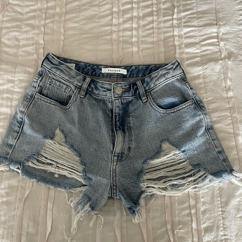 PACSUN women’s size 25 denim jean shorts